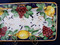 Amalfi Lemons Grapes Serving Platter