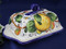 Tuscany Lemons Bees Butter Dish