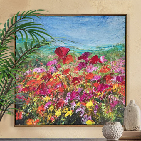 Poppy Fields Wall Art