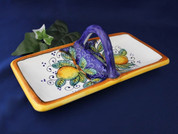 Deruta Lemon Appetizer Tray