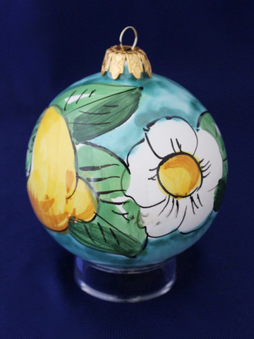 Italian Ceramic Christmas Ornament