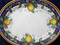 Italian Lemon Serving Platter, Deruta Alcantara Lemon Serving Platter