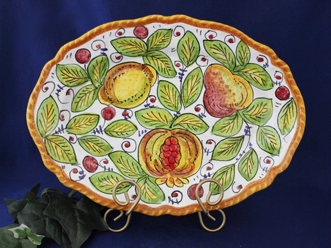 Frutta Mista Italian Pottery Serving Platter