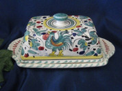 Deruta Orvieto Butter Dish