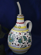 Gallo Rooster Olive Oil Bottle, Deruta Orvieto Olive Oil Bottle