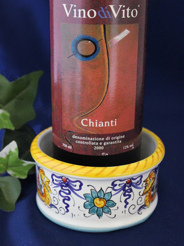 Deruta Raffaellesco Wine Coaster