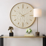 Stone Serenity Clock, Modern Mediterranean Clock