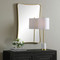 Florence Curved Gold Mirror