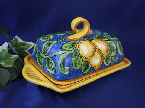 Deruta Limone Lemon Olive Oil Bottle