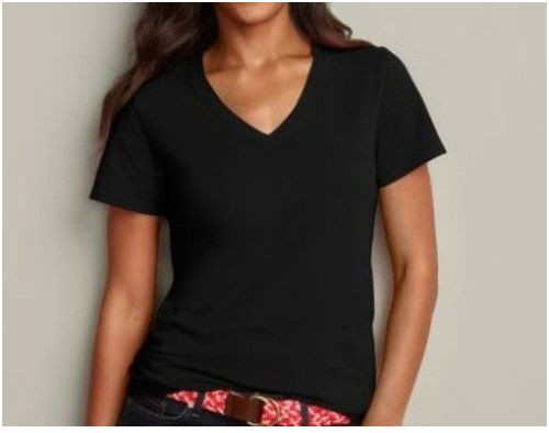 Kirkland Signature Premium Pima Cotton V Neck Tee Tshirt Overstock Market