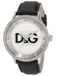 Dolce & Gabbana Women's DW0503 Prime Time Stone Dial and Bezel Watch