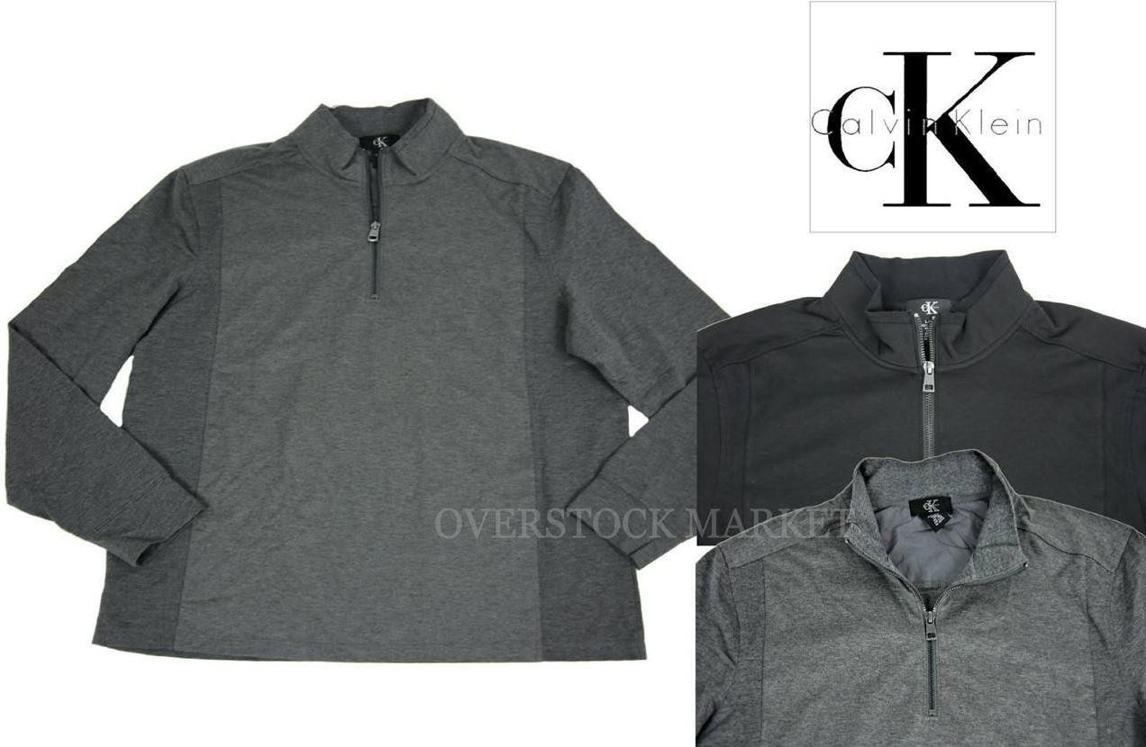 calvin klein quarter zip pullover