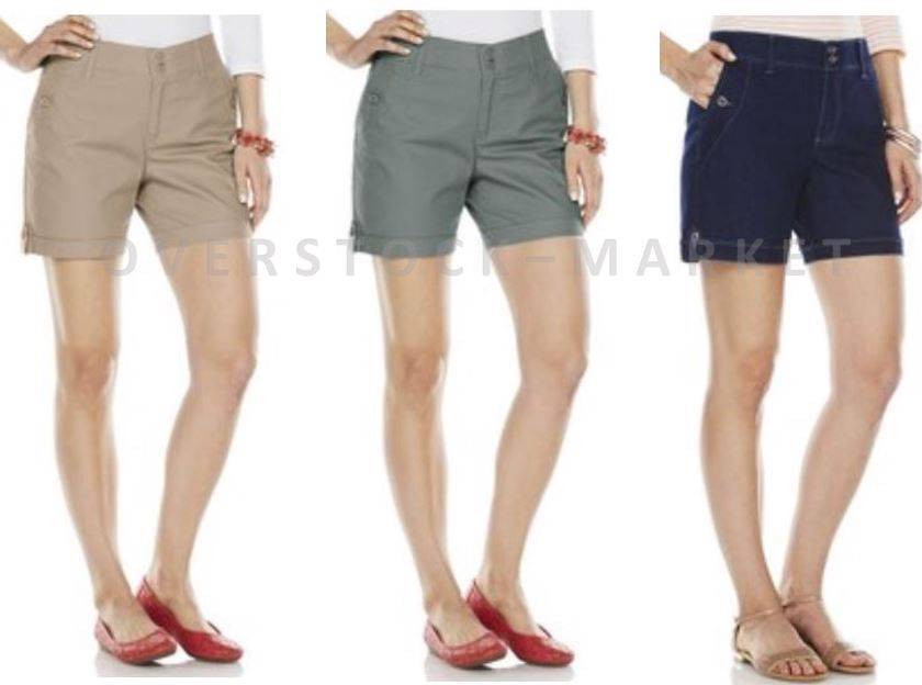 gloria vanderbilt casual shorts