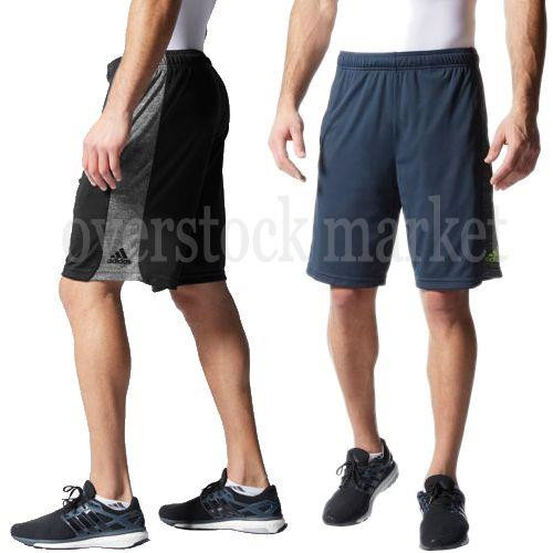 adidas black climalite shorts