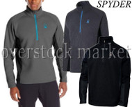 MENS SPYDER OUTBOUND HALF ZIP MID WEIGHT CORE SWEATER!