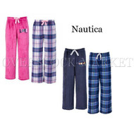 BOYS OR GIRLS NAUTICA 2 PACK FLEECE SLEEP PANTS! SO SOFT!