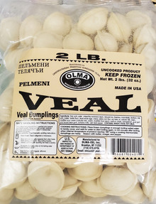 Dumplings with Veal by Olma 2 LBs pack