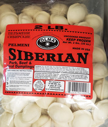 Dumplings Syberian by Olma 2 LBs pack