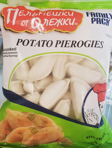 Pierogies with Potato by "Пельмешки от Олежки" 2 LBs pack