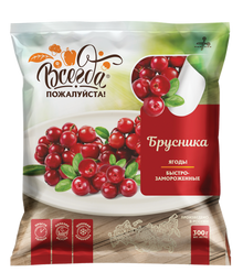 Cowberry Quick frozen (300g pack)