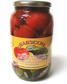 Закусон Pickled Tomatoes & Dill Cucumbers (1L)