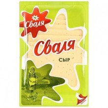 Svalia Svalya Hard Cheese 45%, Sliced (150g)