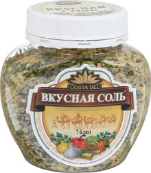 Tasty salt 7 Dishes with spices and vegetables (400g)