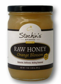 Stockin's, Raw Orange Blossom Honey (481g)