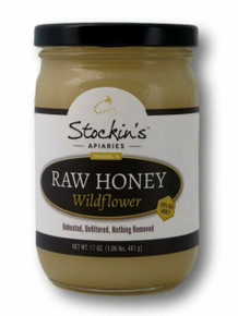 Stockin's, Raw Wildflower Honey (481g)