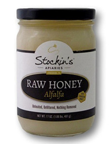 Stockin's, Raw Alfalfa Honey (481g)