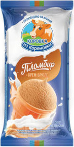 Коровка из Кореновки, Creme Brulee Plombir in Waffle Cup