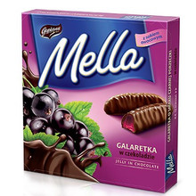 Goplana, Mella Black Currant Chocolate Jellies (190g)