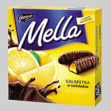Goplana, Mella Lemon Chocolate Jellies (190g)