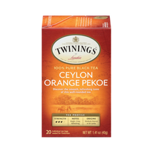 Twinings, Ceylon Orange Pekoe Black Tea (20 Tea Bags)