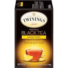 Twinings, Lemon Twist Black Tea (20 Tea Bags)