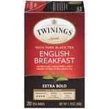 Twinings, Extra Bold Black Tea (20 Tea Bags)