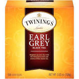 Twinings, Earl Grey Black Tea (50 Tea Bags)