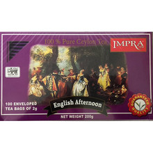 Impra, English Afternoon Black Tea (100 Tea Bags)