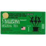 3 Ballerina, Herbal Decaf Green Tea (100g)