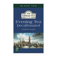 Ahmad, Evening Decaffeinated Black Tea (20 Tea Bags)