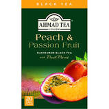 Ahmad, Peach & Passion Fruit Black Tea (20 Tea Bags)