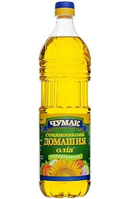 Chumak, Sunflower oil Unrefined (0.9 L)