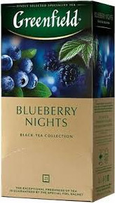 Greenfield, Blueberry Nights Black Tea (25 Tea Bags)
