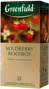 Greenfield, Wildberry Rooibos Herbal Tea (25 Tea Bags)