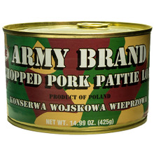Army Brand,  Chopped Pork Pattie Loaf (425g)