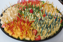 Cheese With Fruits