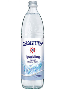 Gerolsteiner, Natural Sparkling Mineral Water (750ml)