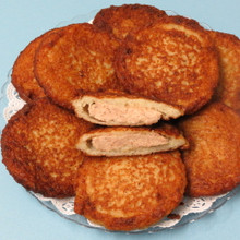 Potato Latkes with meat, lb