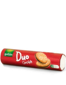 Gullon cookie Dueto w/chocolate filling, 145g