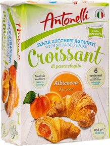 Croissants with ApricotFilling by Antonelli sugar free